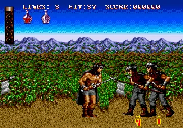 Sword of Sodan (Japan) screen shot game playing